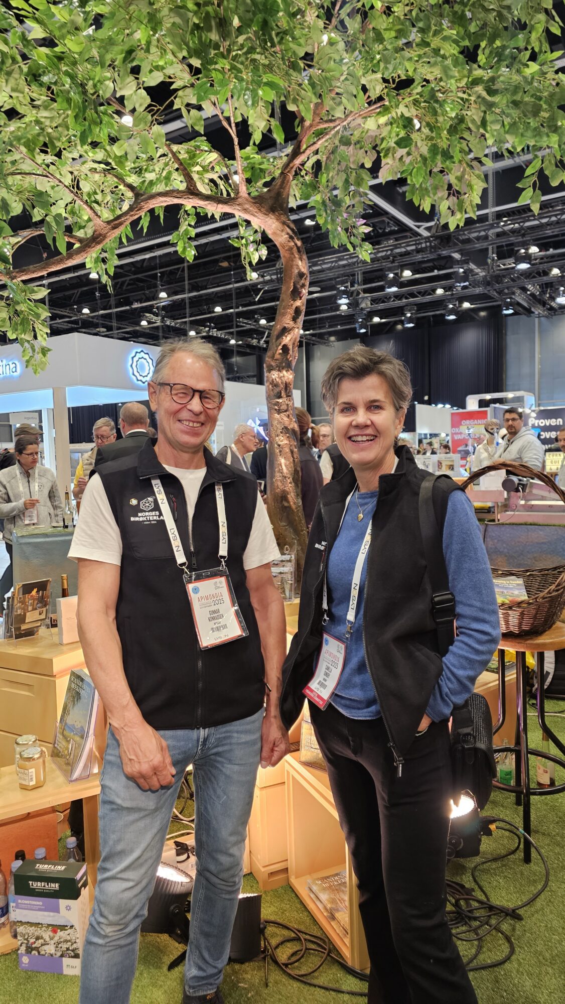 Gunnar Konradsen og Camilla Sundby hjertelig tilstede! 