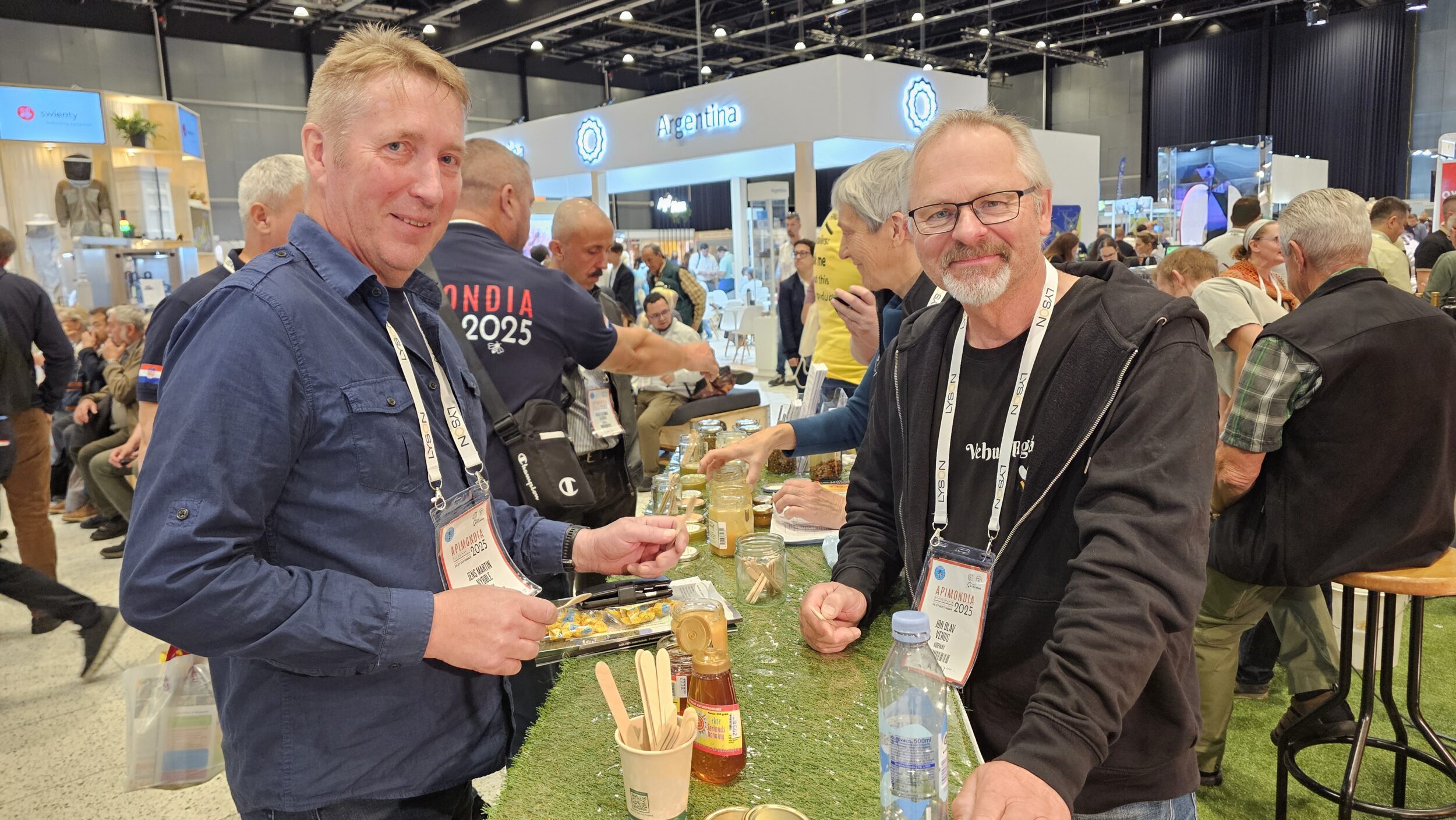 Jens Martin Nybøle, Østfold, og Jon Olav Vehus, Agder.
